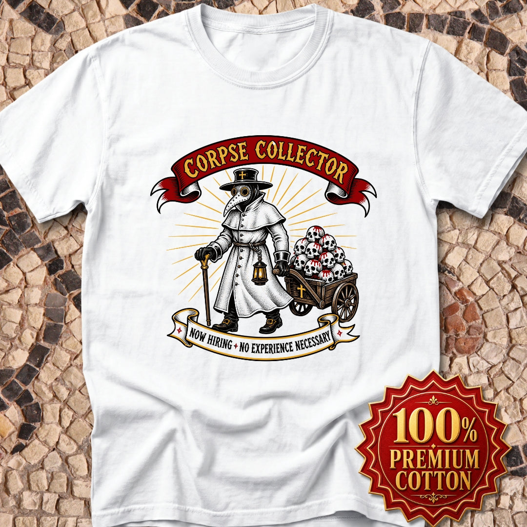 Now Hiring Plague Corpse Collector Premium Tee