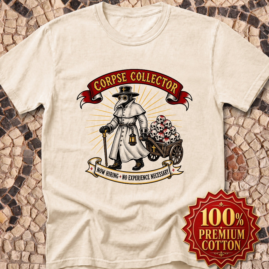 Now Hiring Plague Corpse Collector Premium Tee