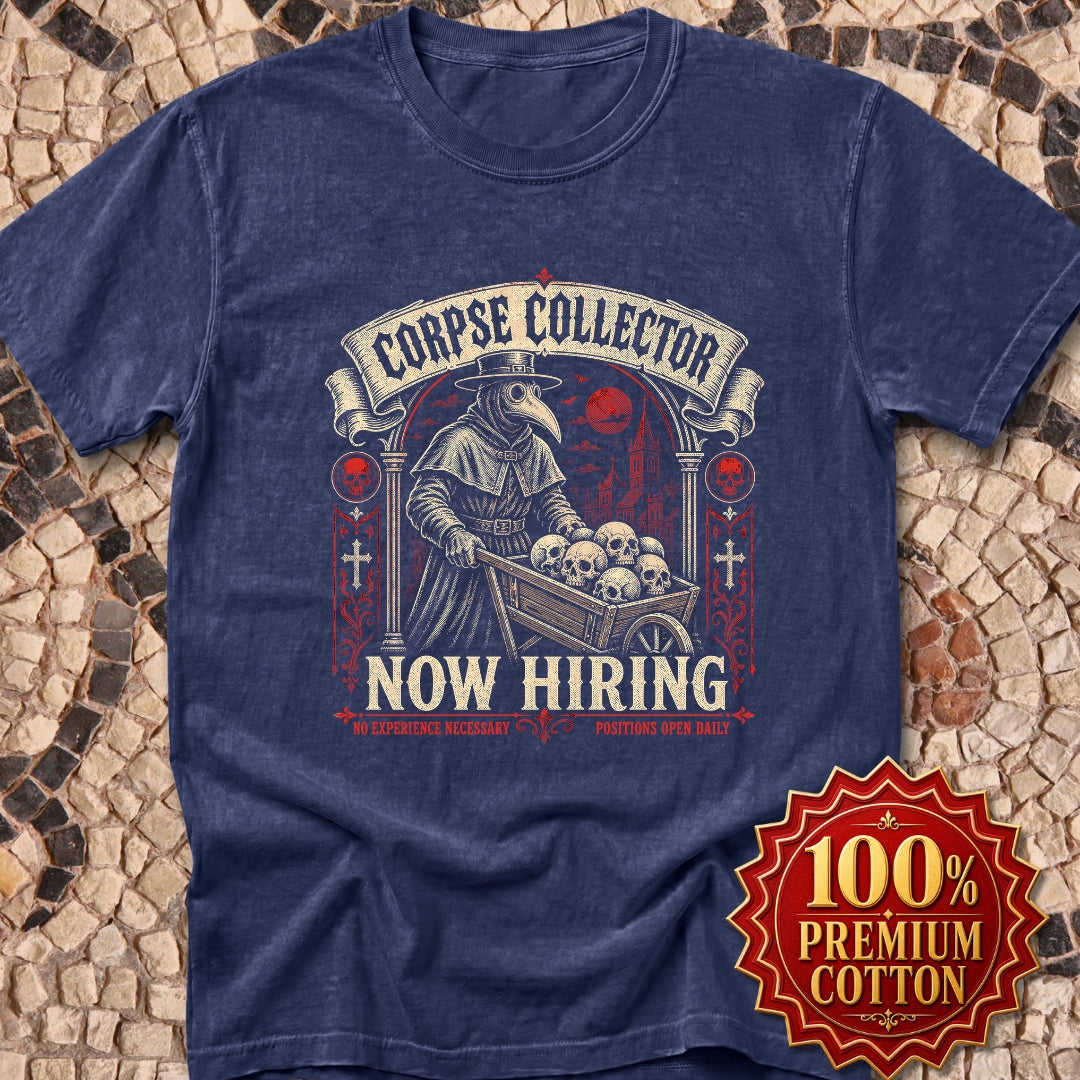 Plague Corpse Collector Now Hiring Premium Tee