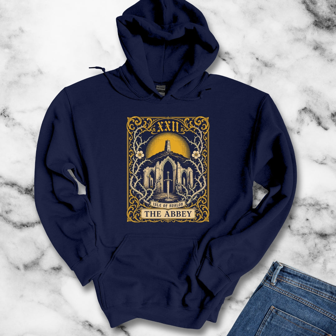 Glastonbury Abbey Tarot Hoodie
