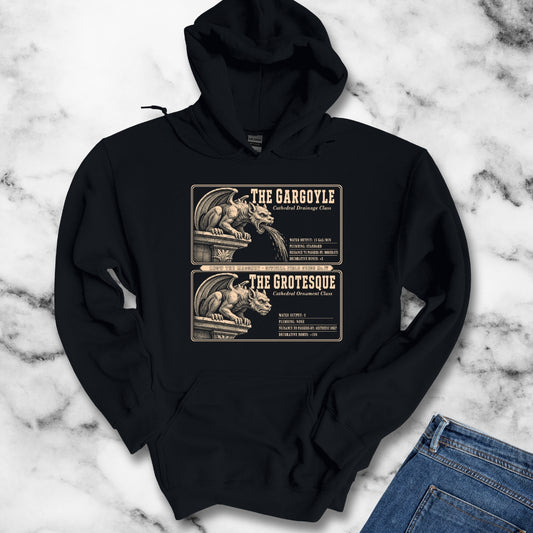 Gargoyle vs Grotesque Field Guide Hoodie