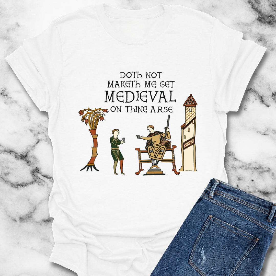 Get Medieval Bayeux Tapestry Meme T-Shirt
