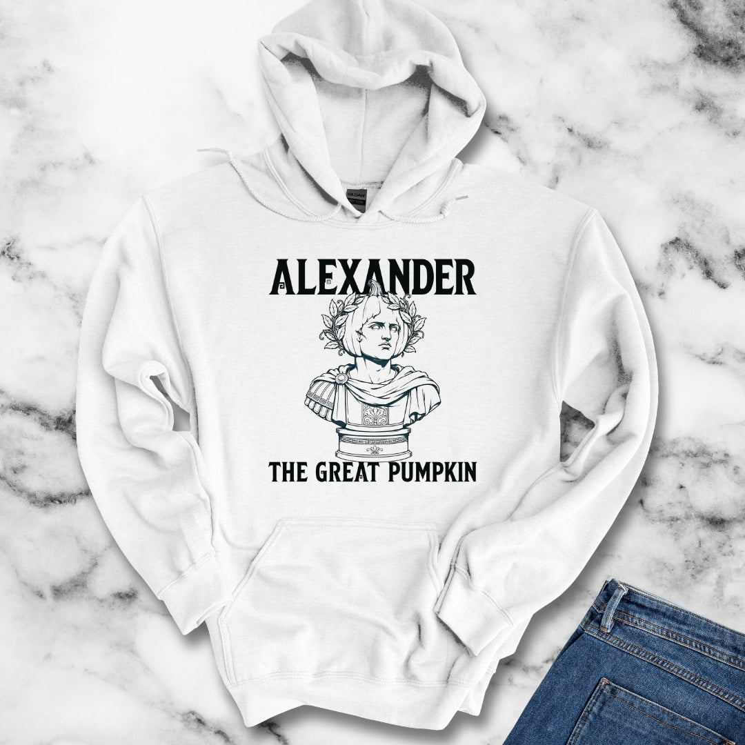 Alexander the Great Pumpkin! Statue Hoodie