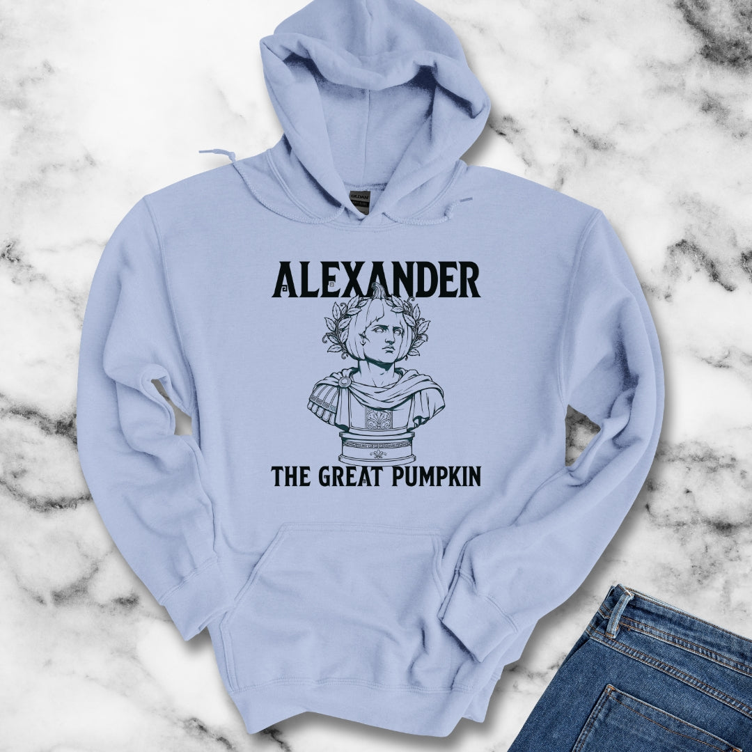 Alexander the Great Pumpkin! Statue Hoodie
