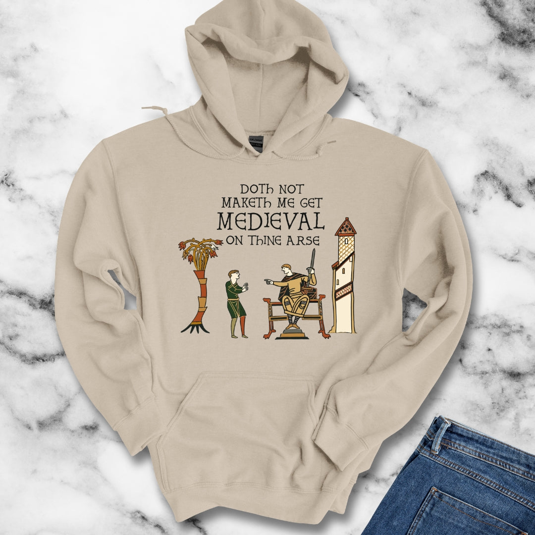 Get Medieval Bayeux Tapestry Meme Hoodie