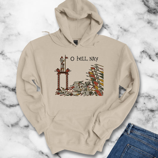 Hell Nay Bayeux Tapestry Meme Hoodie