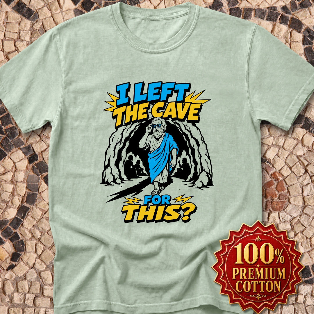 Plato Left the Cave for This Premium Tee