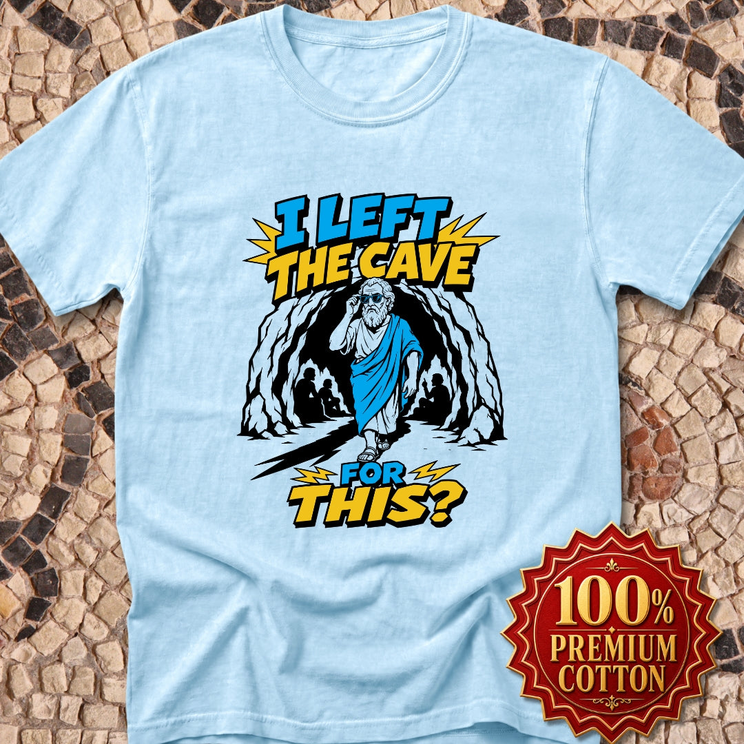 Plato Left the Cave for This Premium Tee