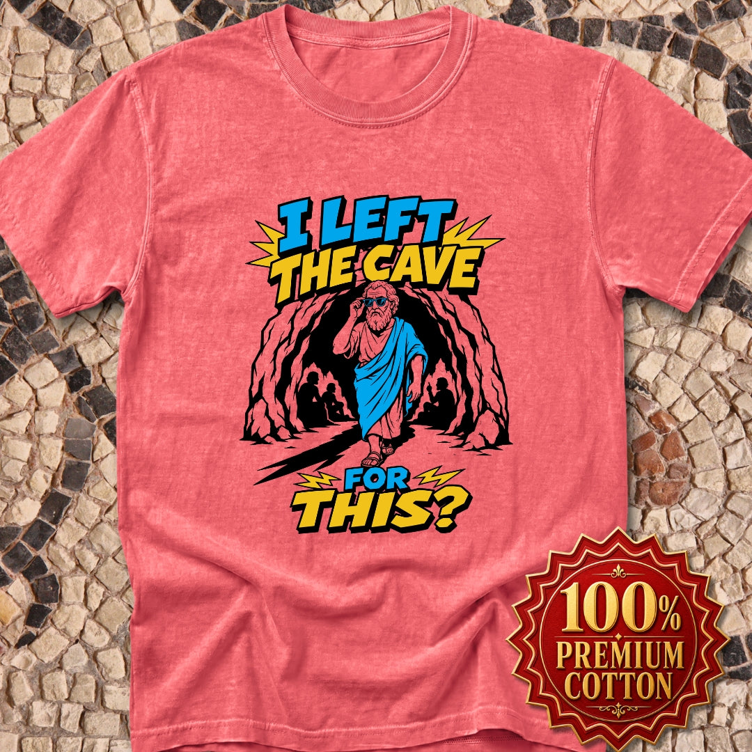 Plato Left the Cave for This Premium Tee