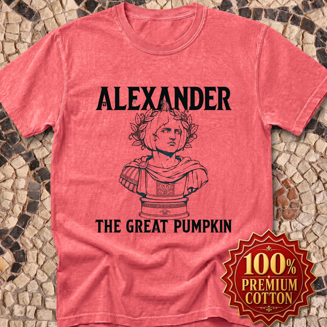 Alexander the Great Pumpkin! Statue Premium Tee