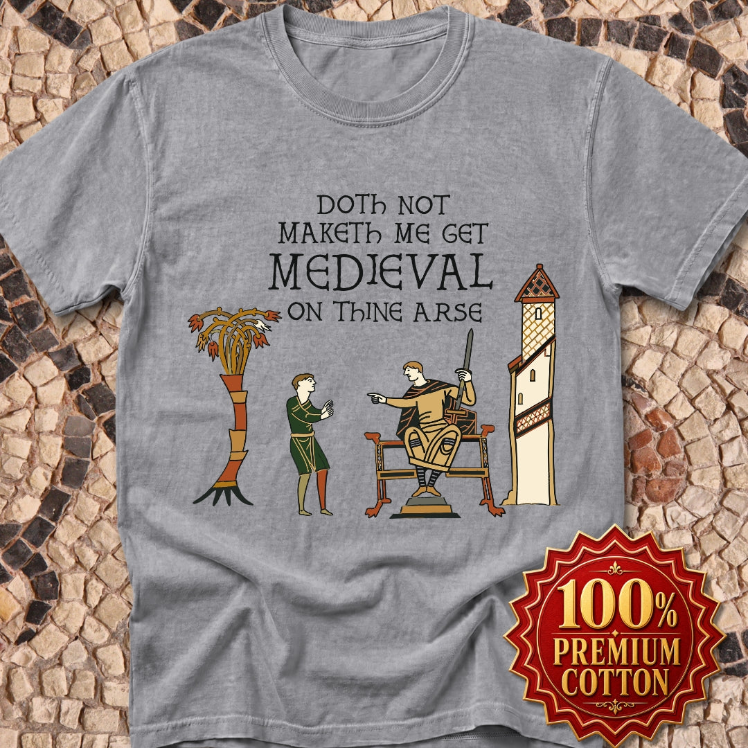 Get Medieval Bayeux Tapestry Meme Premium Tee
