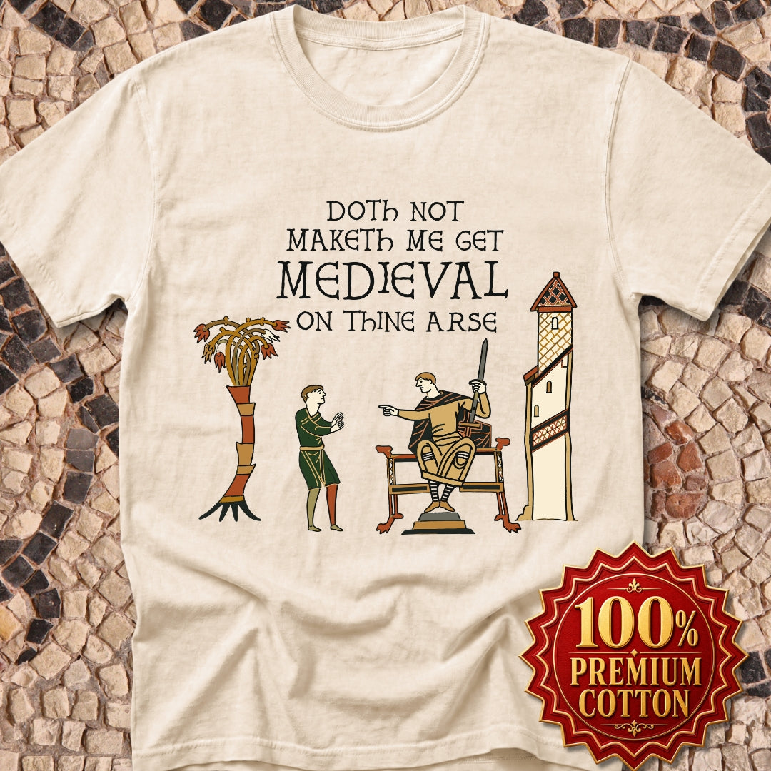 Get Medieval Bayeux Tapestry Meme Premium Tee