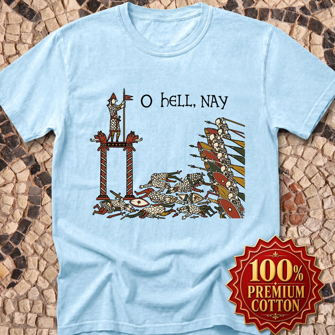 Hell Nay Bayeux Tapestry Meme Premium Tee