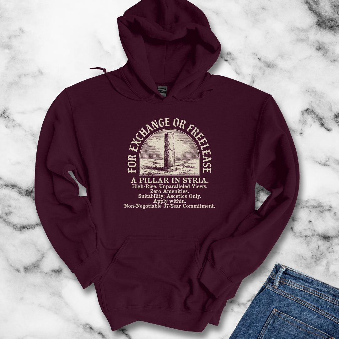 Saint Simeon Stylites Real Estate Listing Hoodie