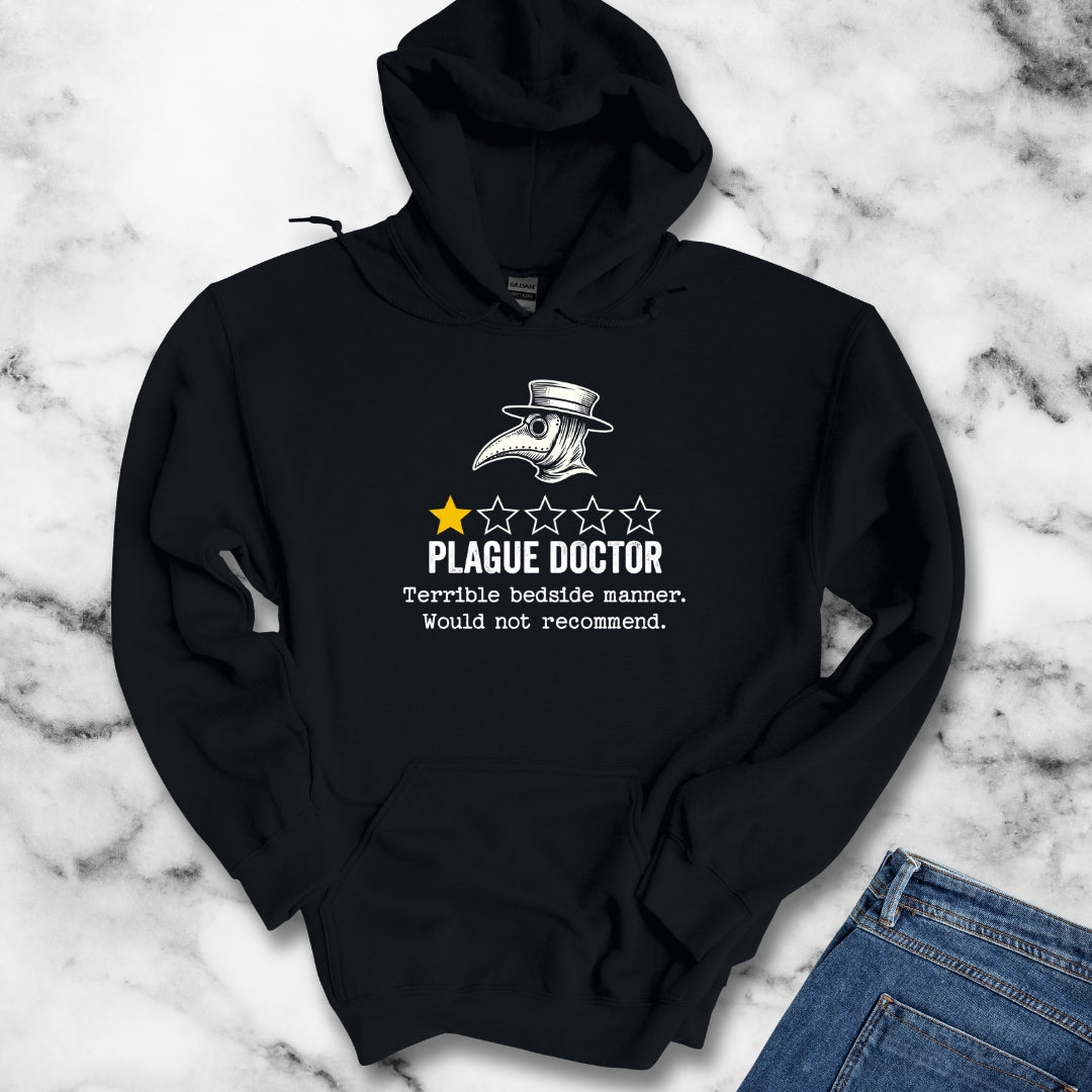 Plague Doctor Bad Review Hoodie