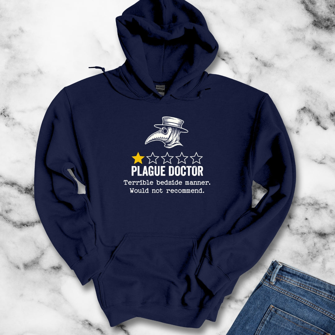 Plague Doctor Bad Review Hoodie