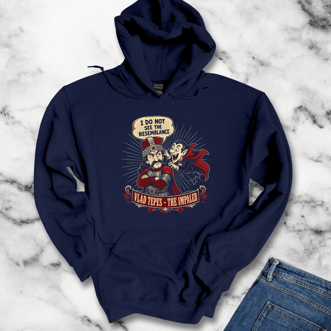 Vlad the Impaler Dracula No Resemblance Hoodie