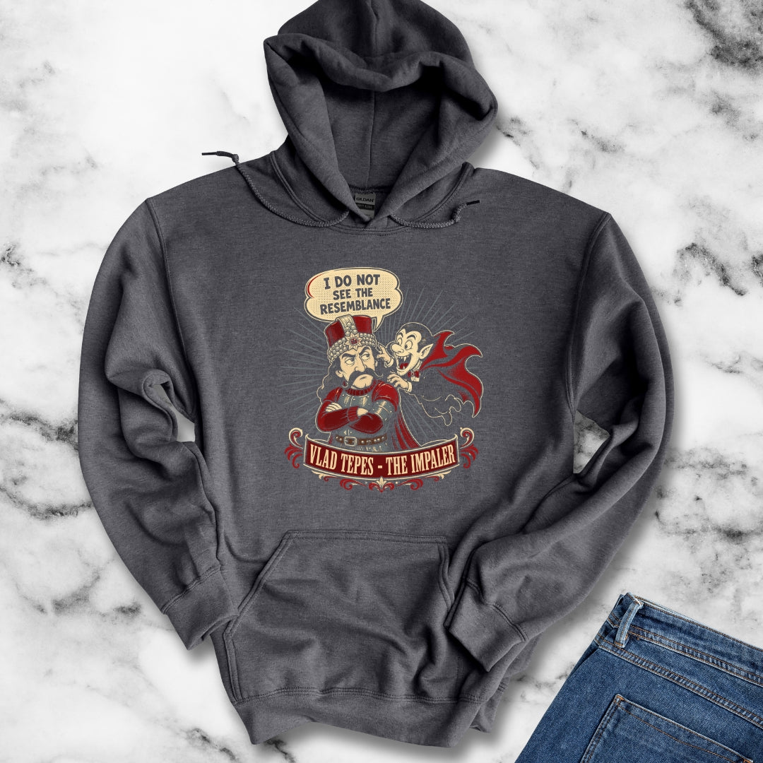 Vlad the Impaler Dracula No Resemblance Hoodie