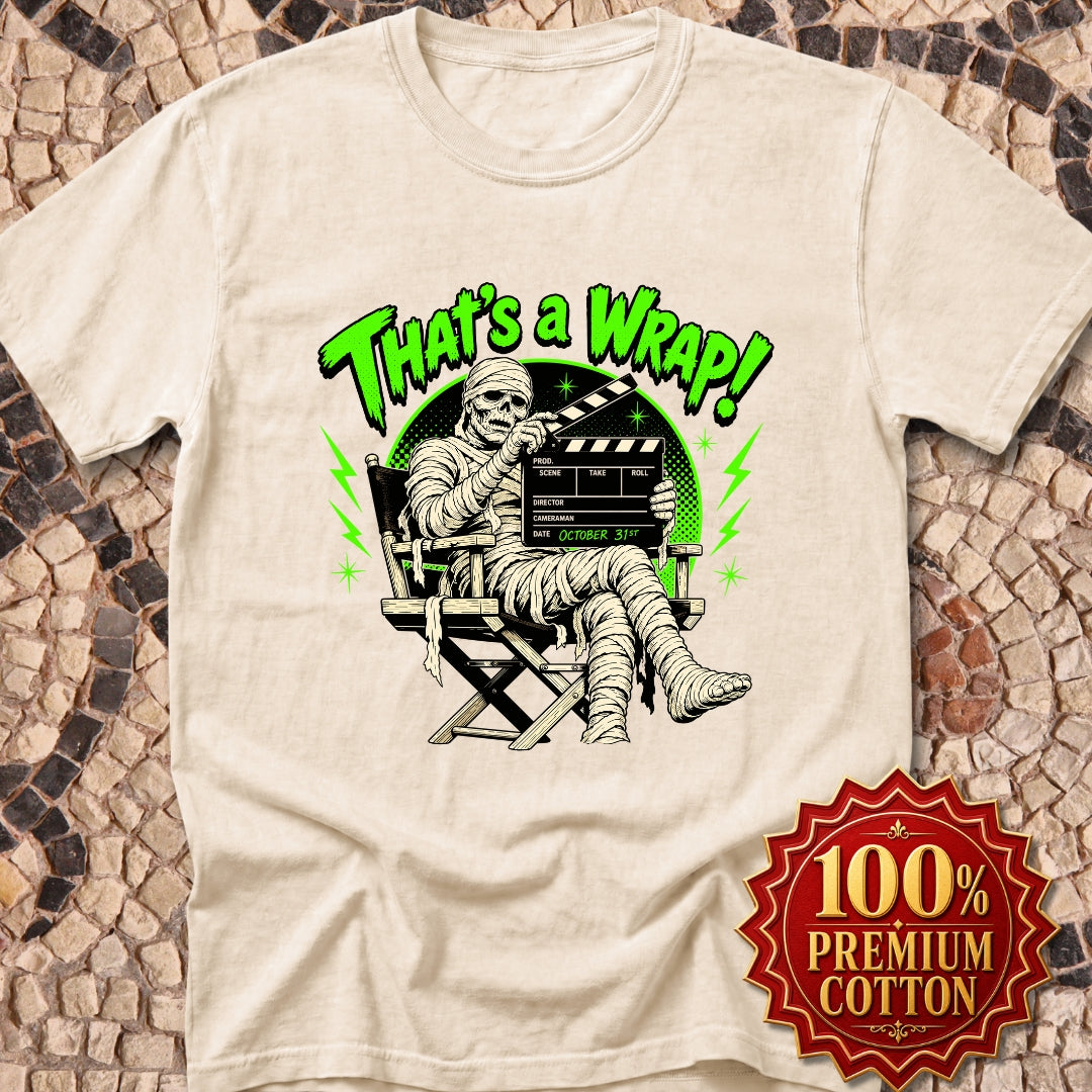 Mummie Director That's a Wrap Premium Tee