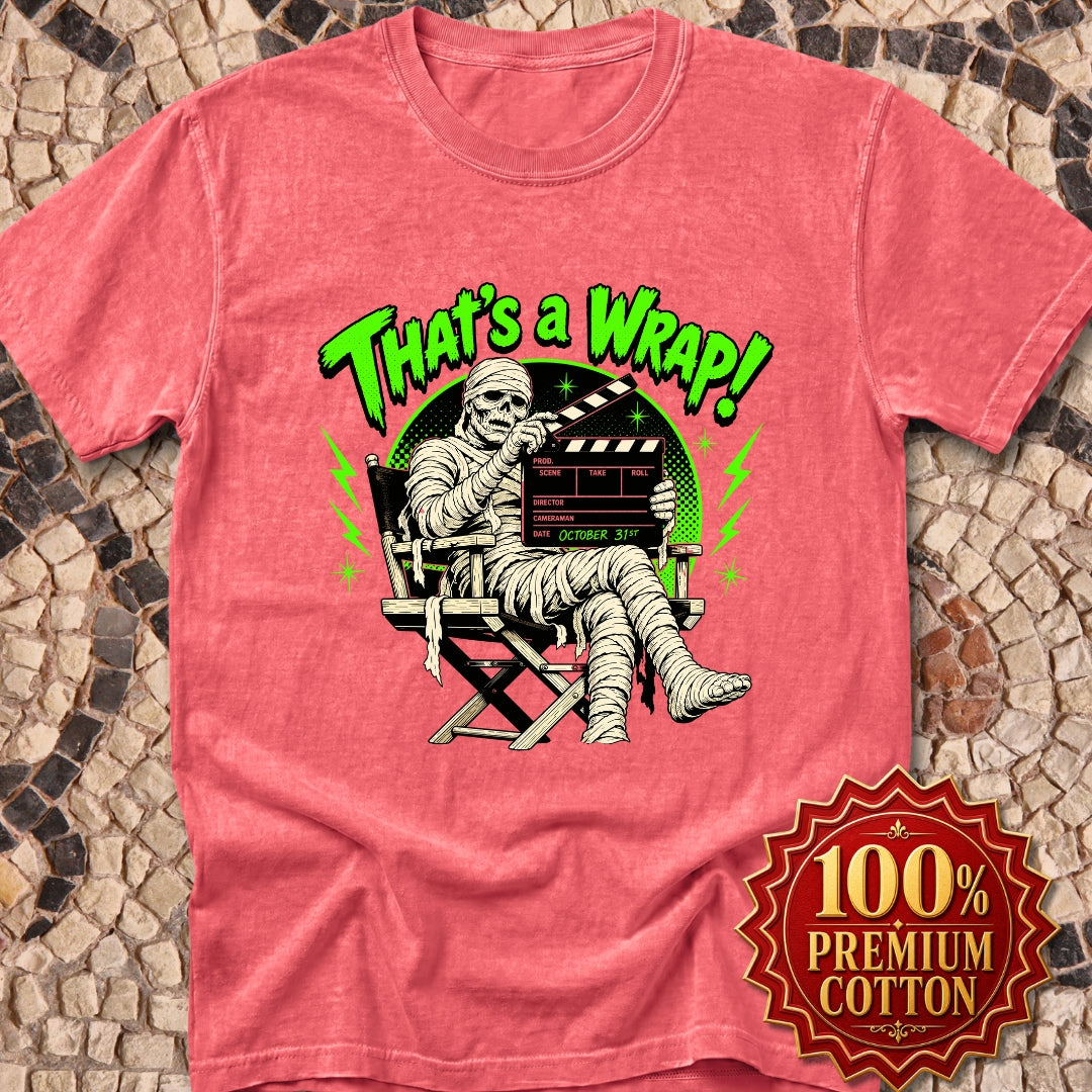 Mummie Director That's a Wrap Premium Tee