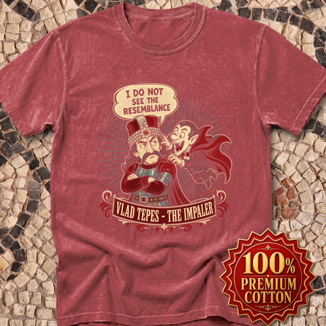 Vlad the Impaler Dracula No Resemblance Premium Tee