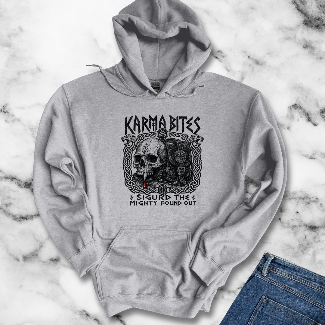 Karma Bites Sigurd the Mighty Hoodie