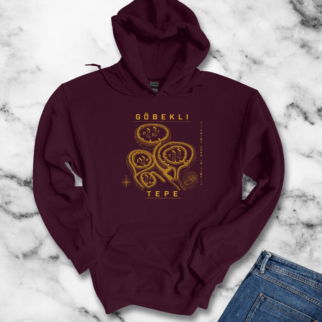 GÖBEKLI TEPE Ground Plan Hoodie