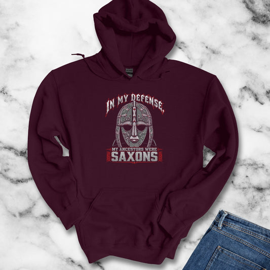 In My Defense My Ancestors Were Saxons Hoodie