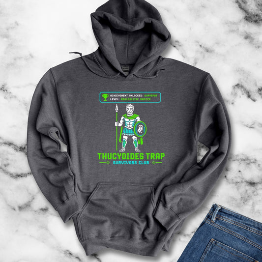 8 Bit Thucydides Trap Survivors Club Hoodie