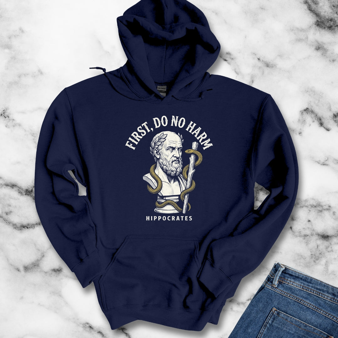 Hippocrates First Do No Harm Hoodie