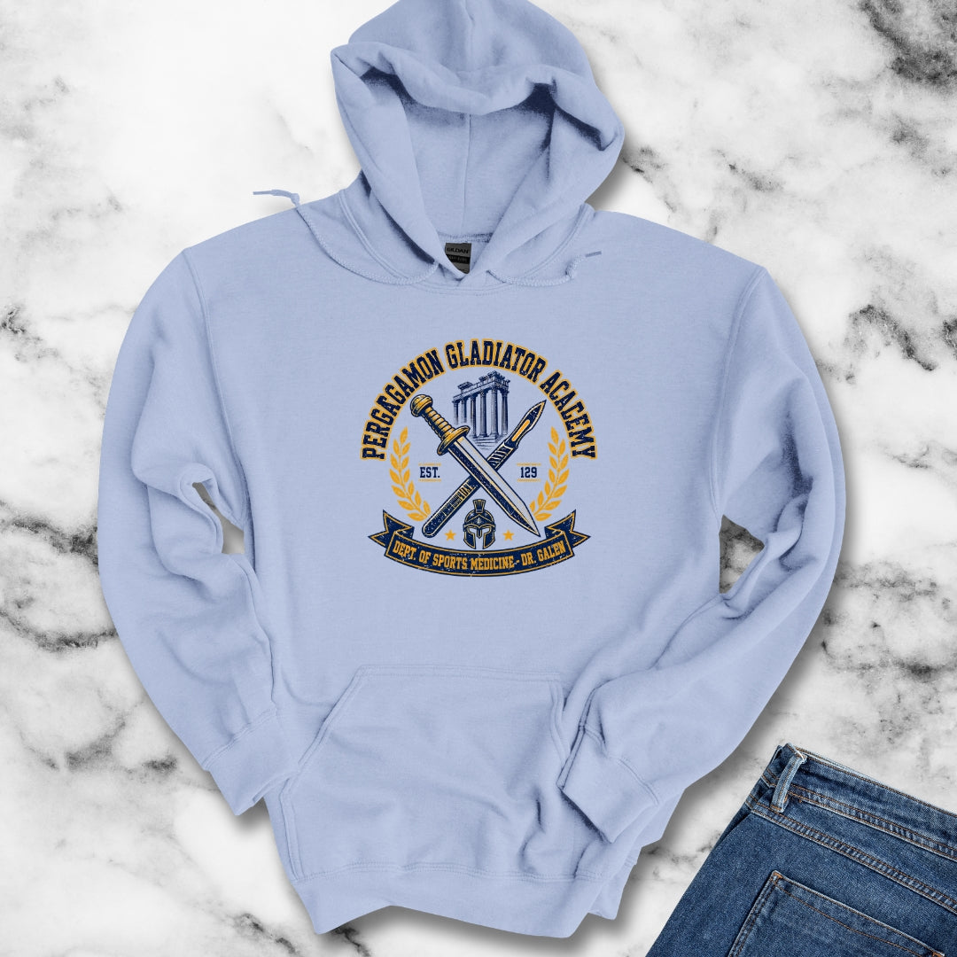 Galen of Pergamon Gladiator Doctor Hoodie