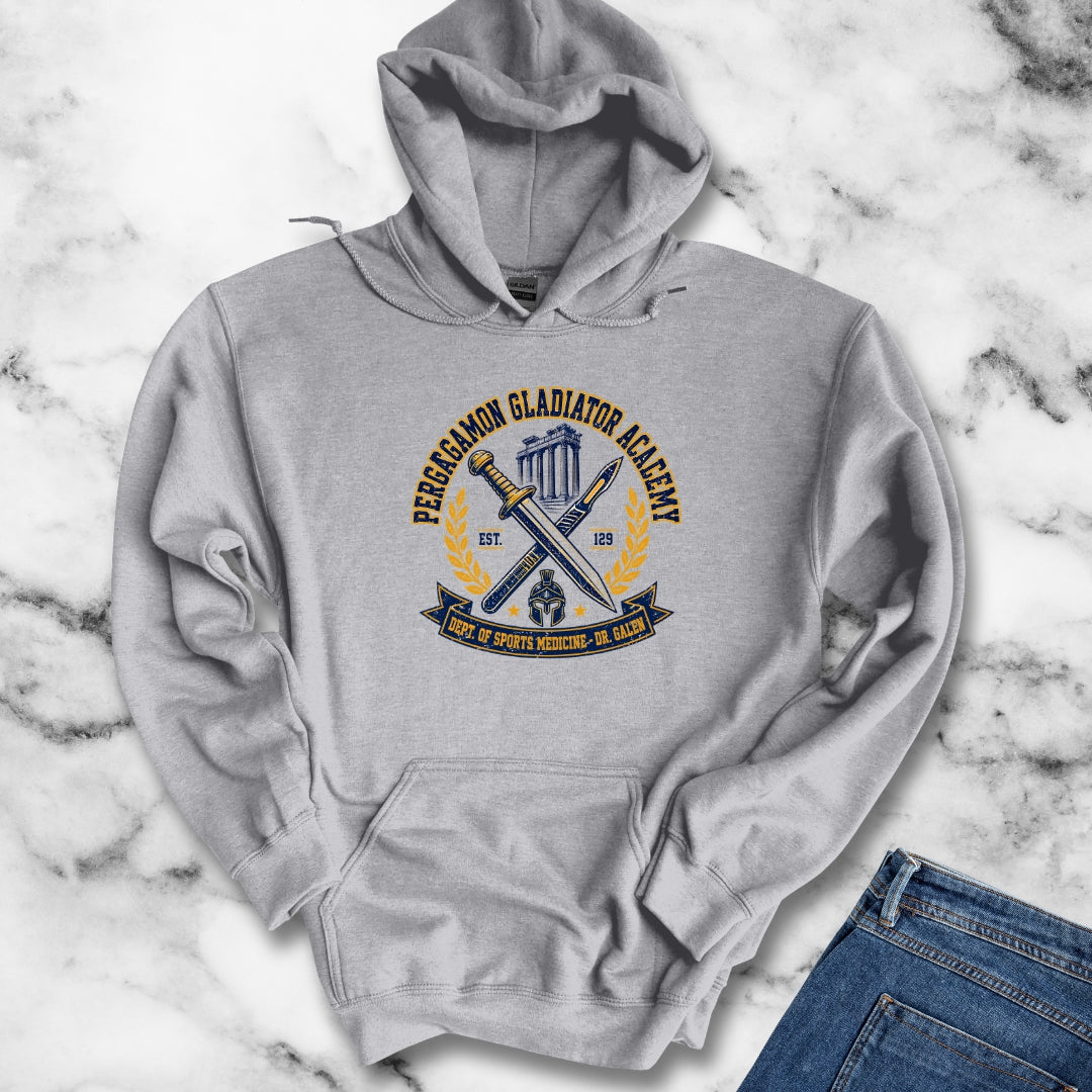 Galen of Pergamon Gladiator Doctor Hoodie