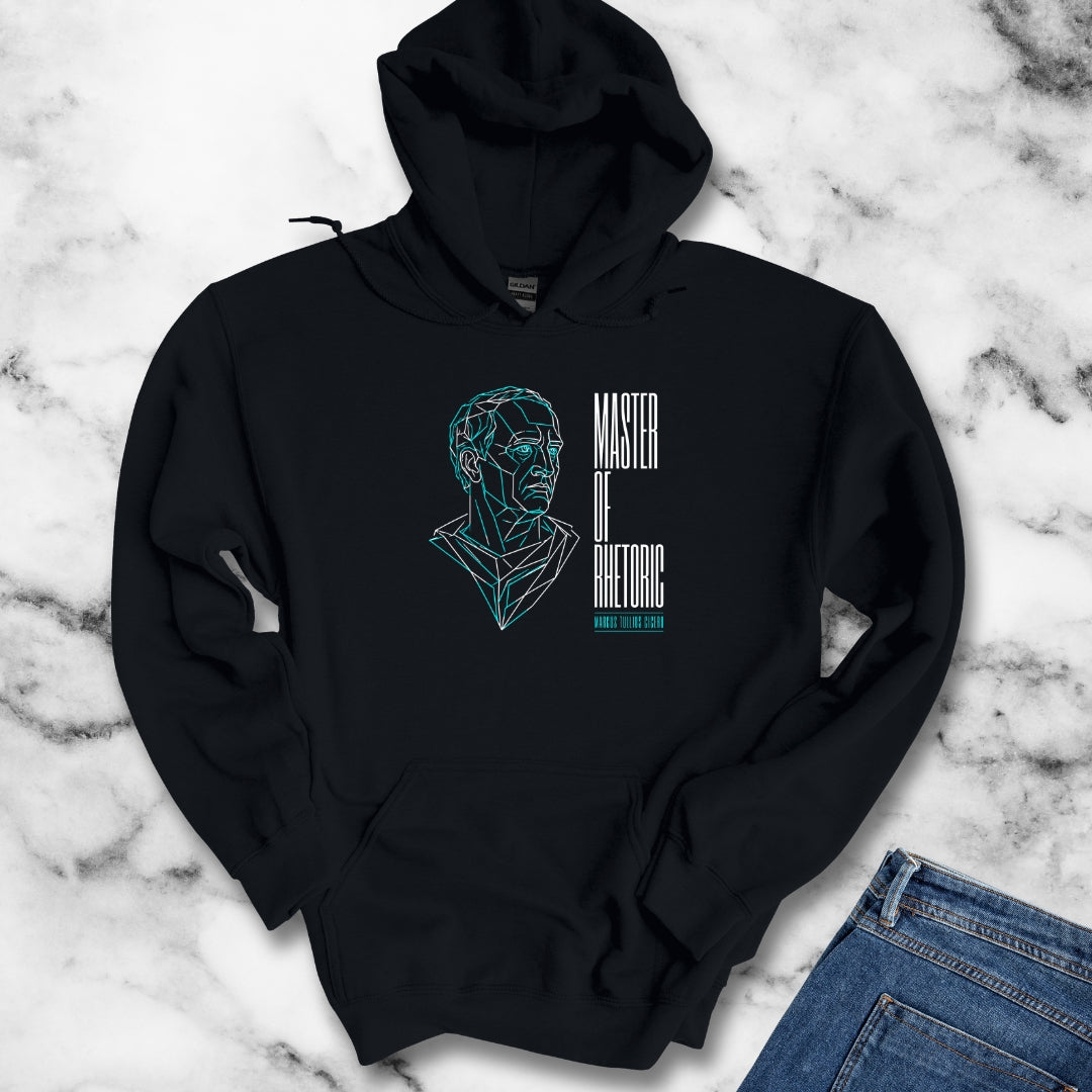 Cicero Master of Rhetoric Line Art Hoodie