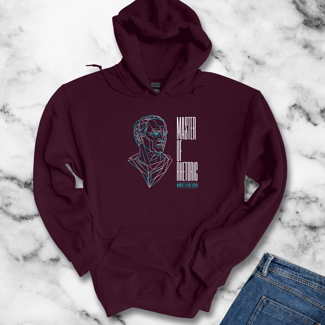 Cicero Master of Rhetoric Line Art Hoodie