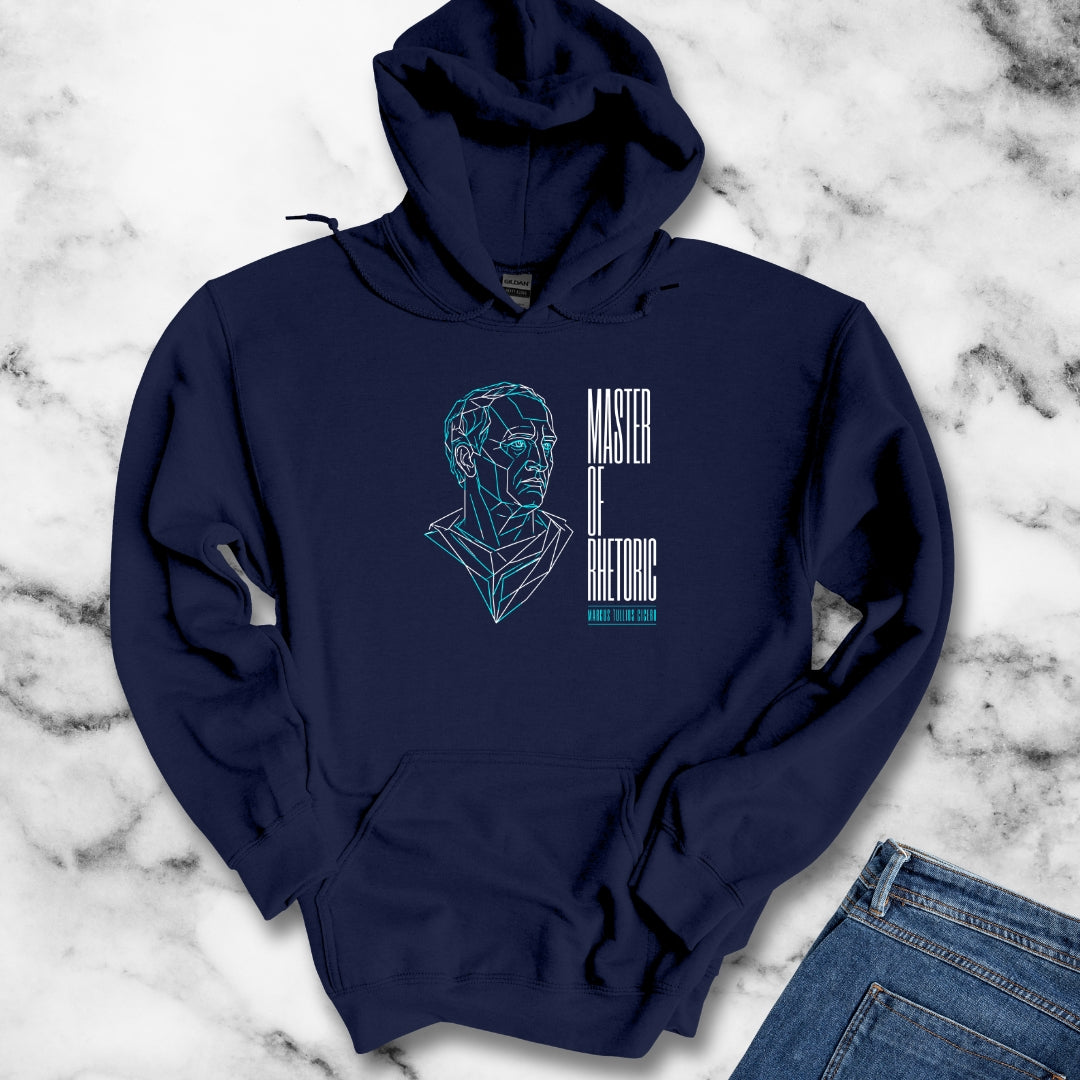 Cicero Master of Rhetoric Line Art Hoodie