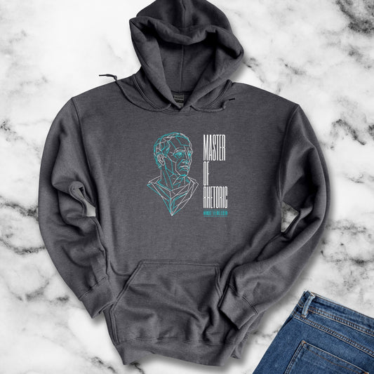Cicero Master of Rhetoric Line Art Hoodie