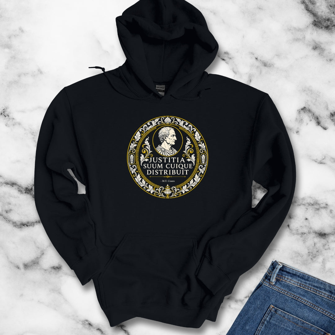 Cicero Justice to Each His Own Hoodie