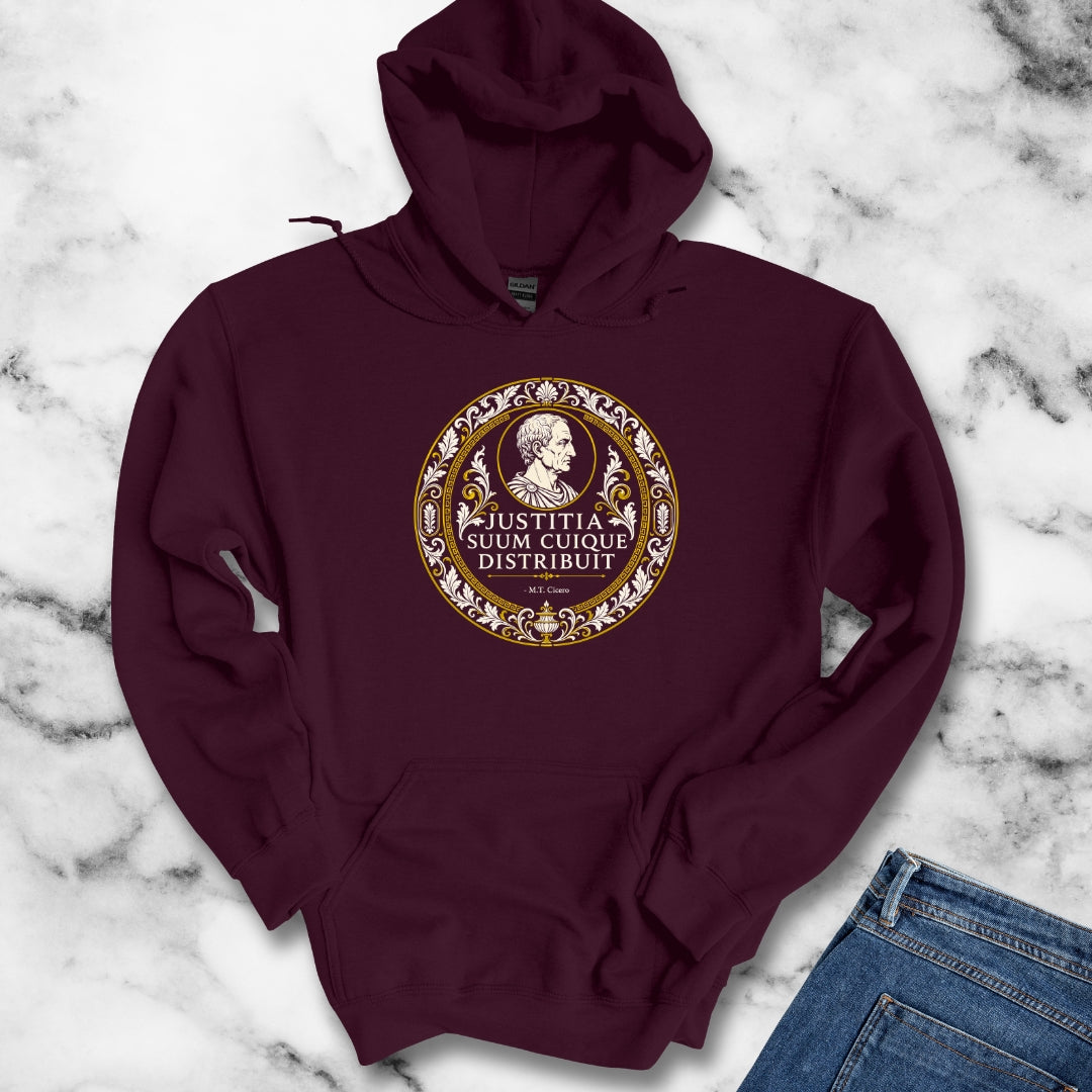 Cicero Justice to Each His Own Hoodie