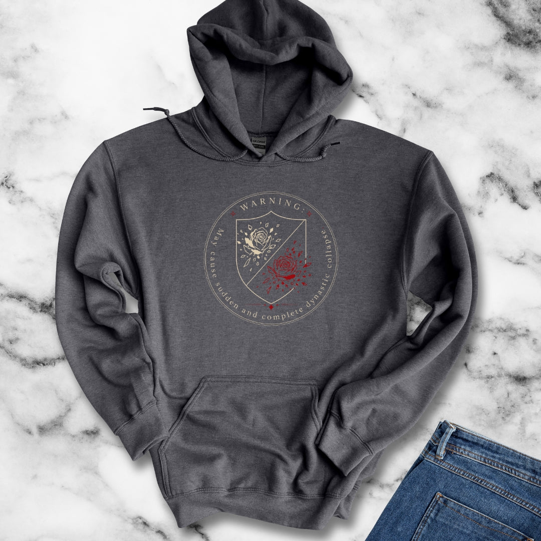 War of the Roses Warning Hoodie