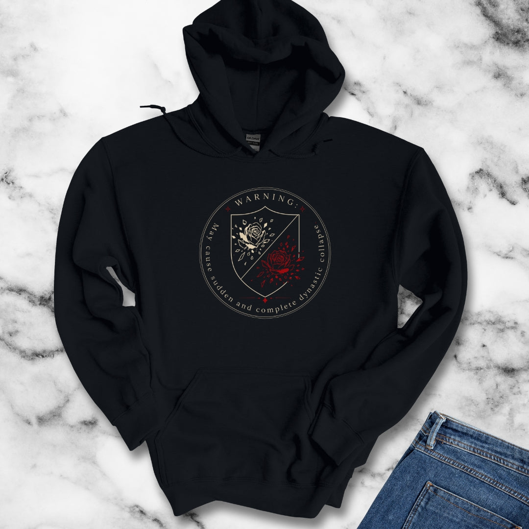 War of the Roses Warning Hoodie