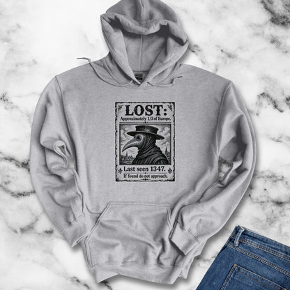 Lost Black Plague Poster Hoodie
