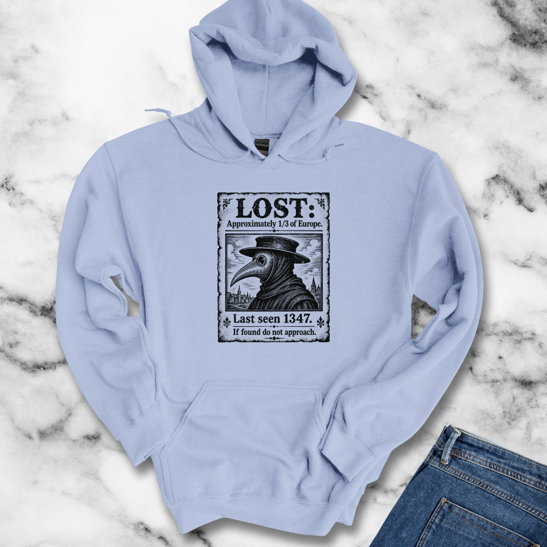 Lost Black Plague Poster Hoodie