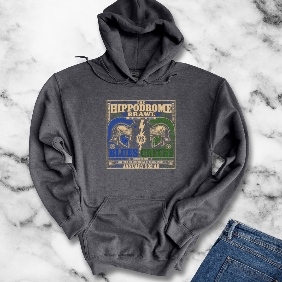 Nika Riots Blues vs Greens Hoodie