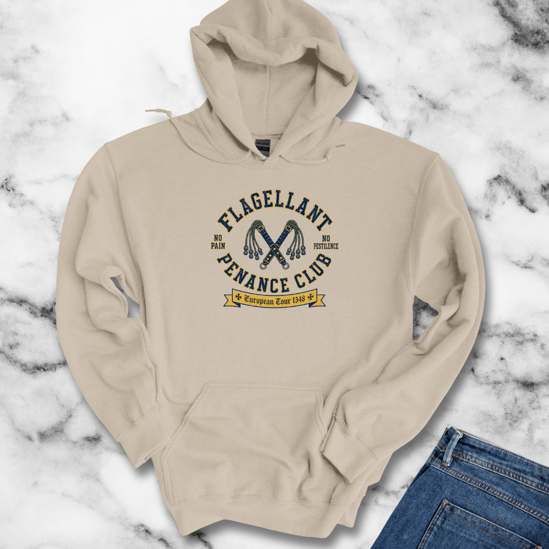 Flagellant Penance Club No Pain No Plague Hoodie