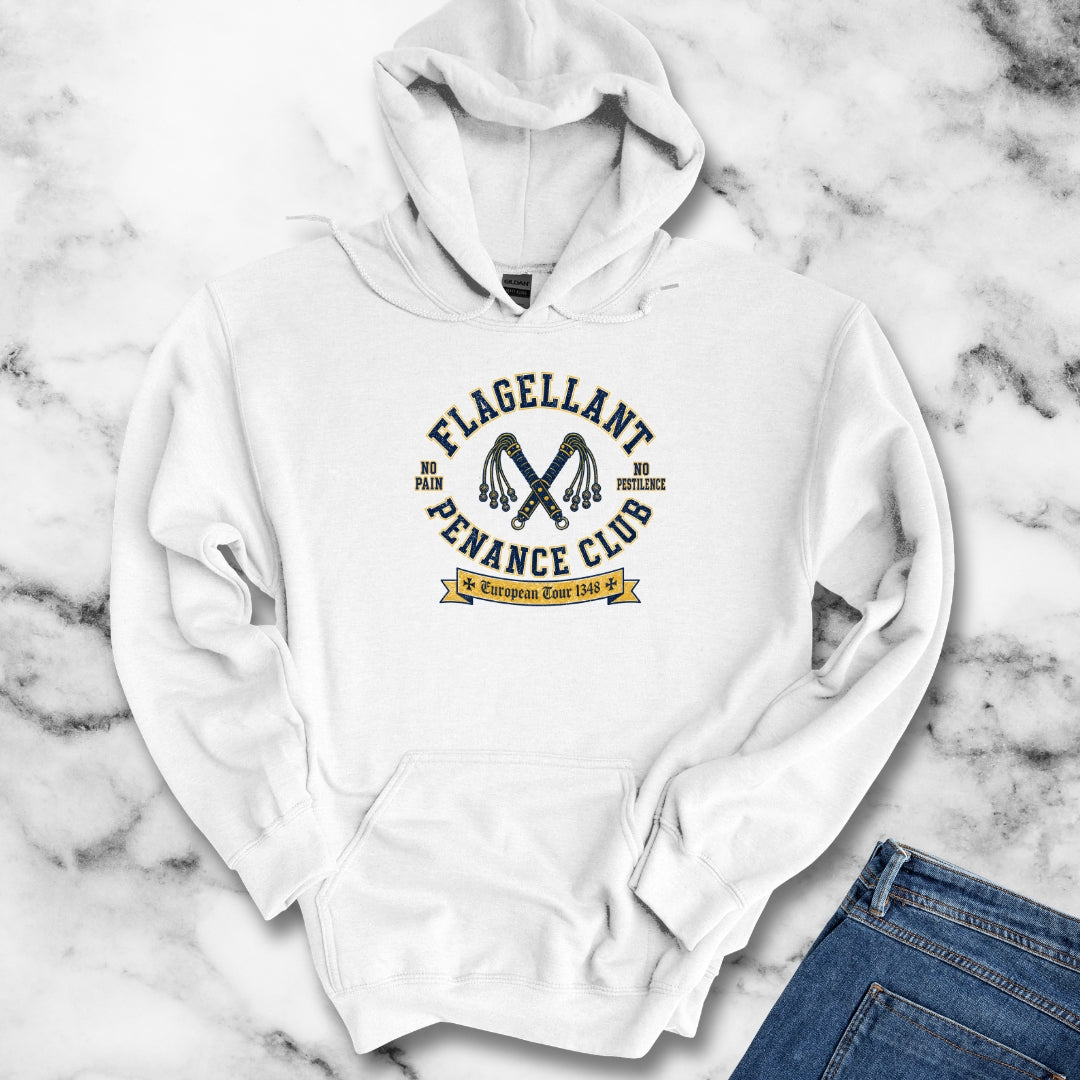 Flagellant Penance Club No Pain No Plague Hoodie
