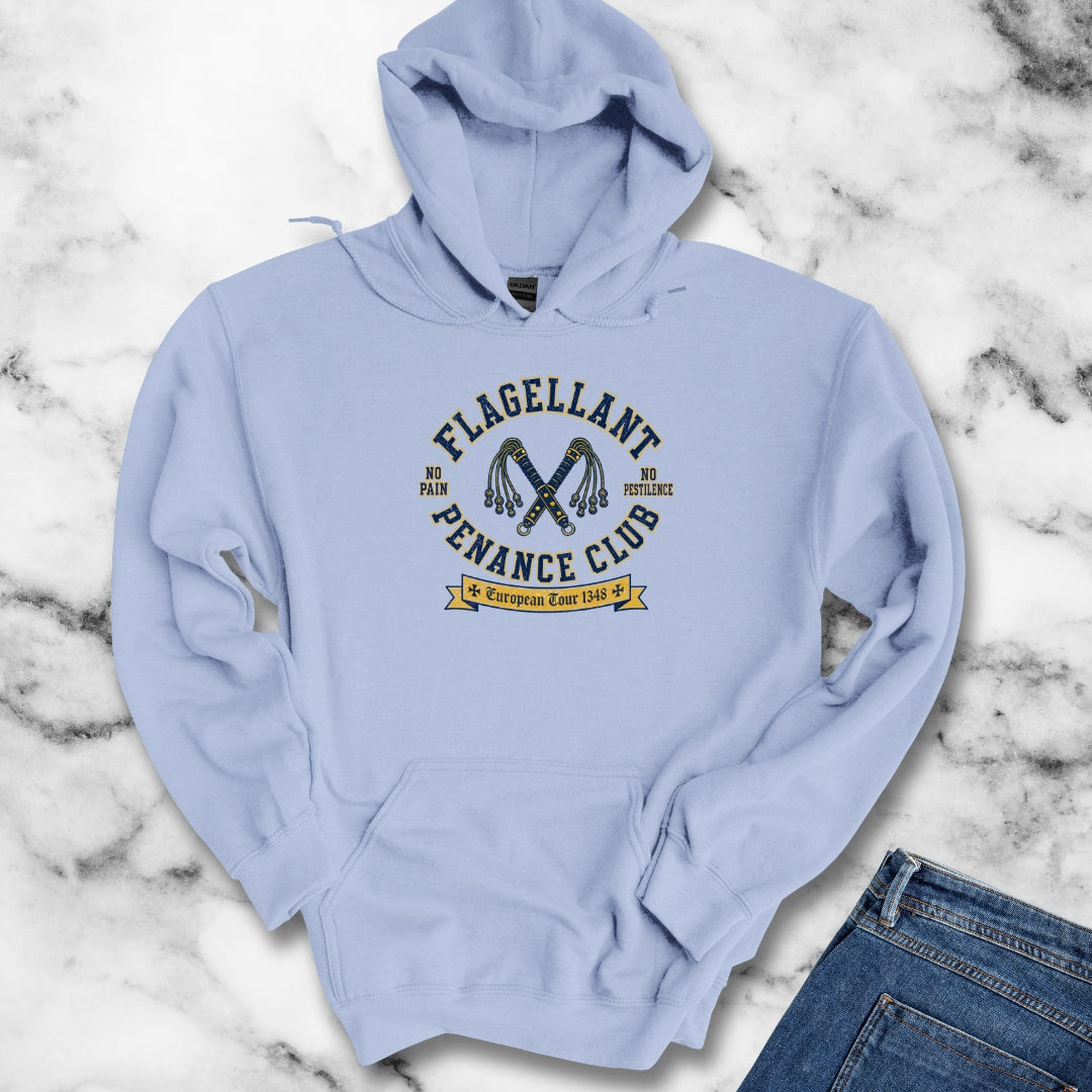 Flagellant Penance Club No Pain No Plague Hoodie