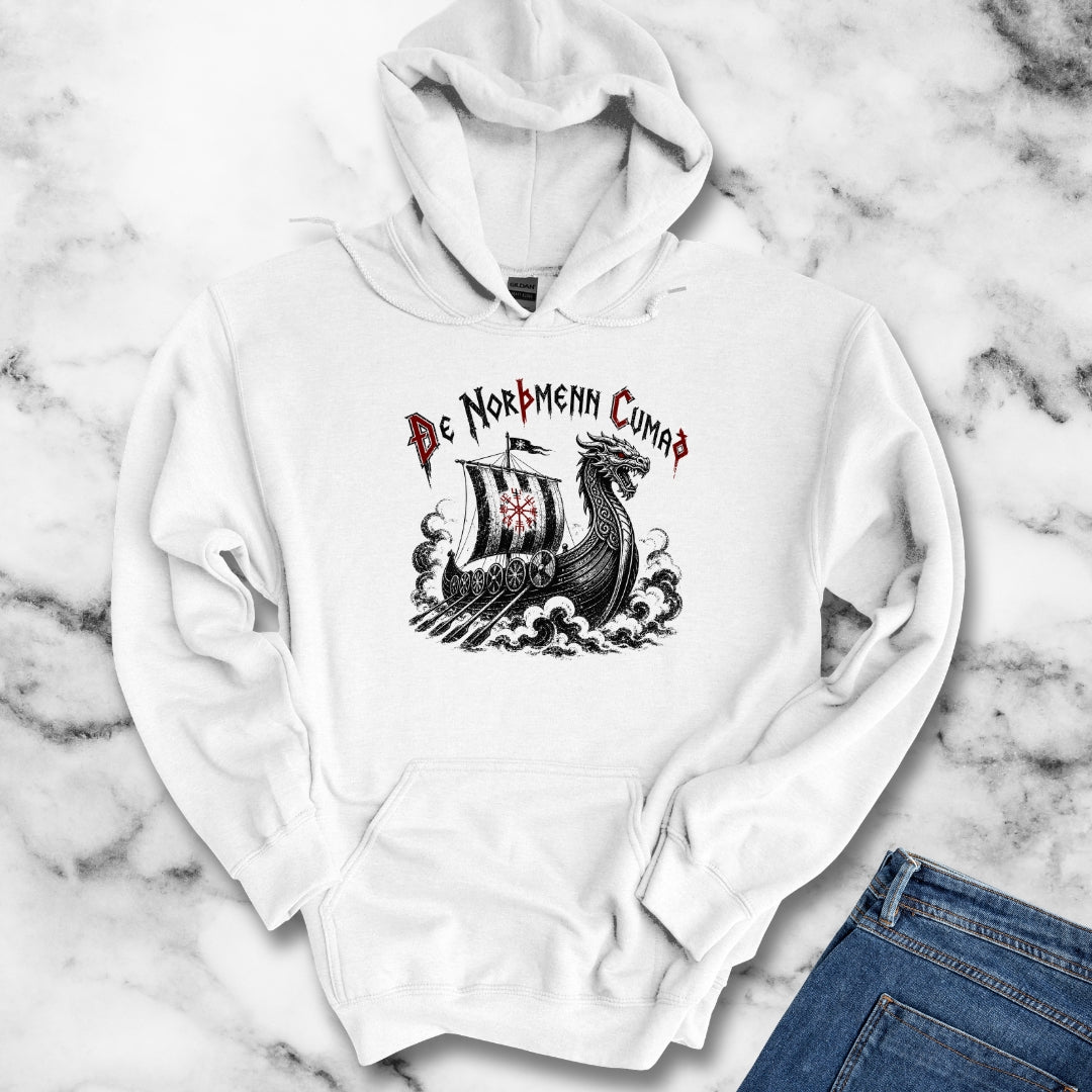 The Northmen are Coming Old English Hoodie