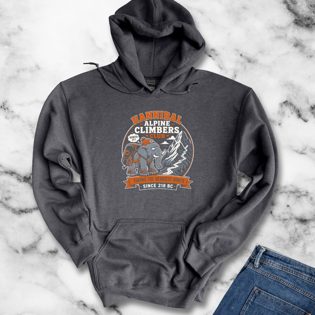 Hannibal Alpine Climbers Club Heaviest Route Hoodie