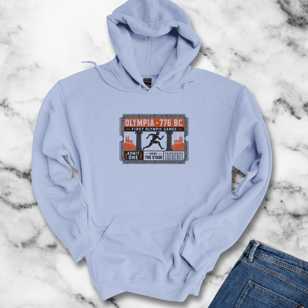 First Greek Olympics Ticket Hoodie
