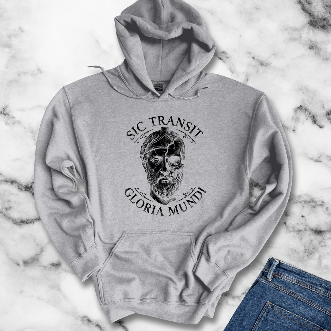Sic Transit Gloria Skull Hoodie